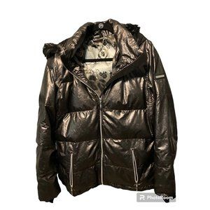 Obermeyer Shiny Black Puffer Jacket